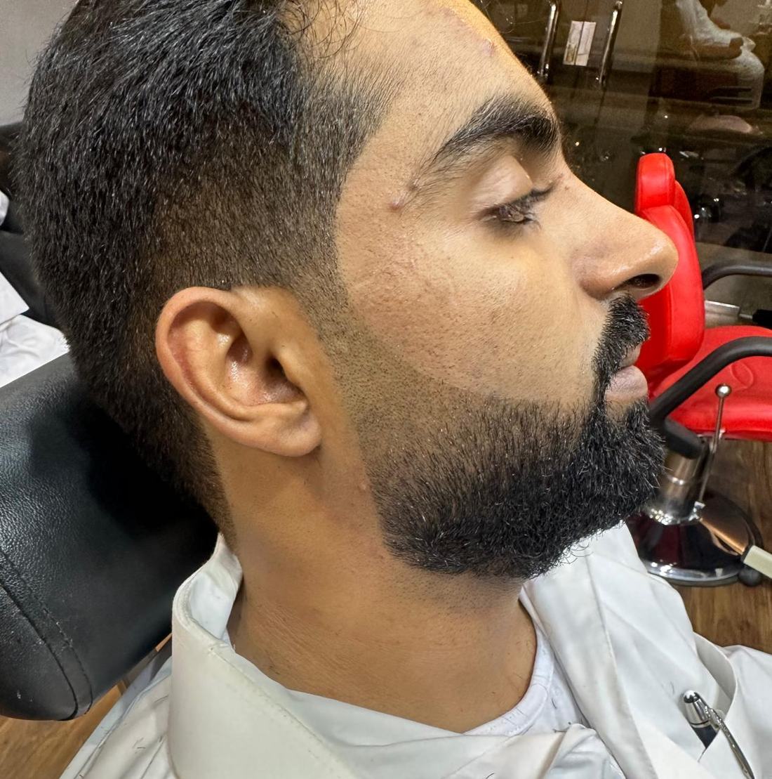 من داخل صالون مظهري الأنيق
